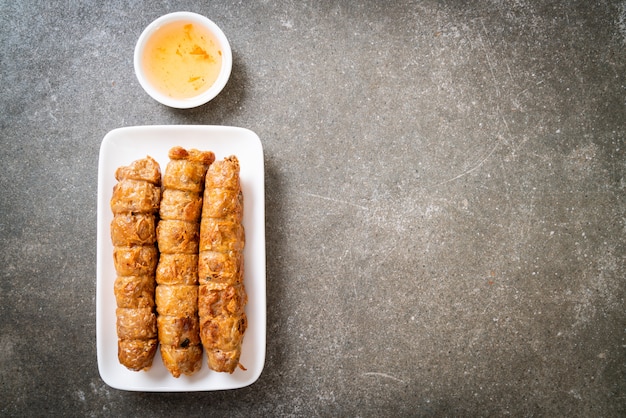 Deep Fried Crab Roll