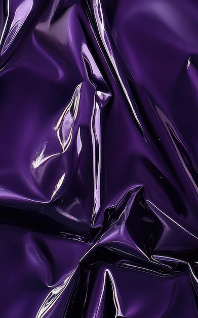 Deep Purple colored shiny plastic texture