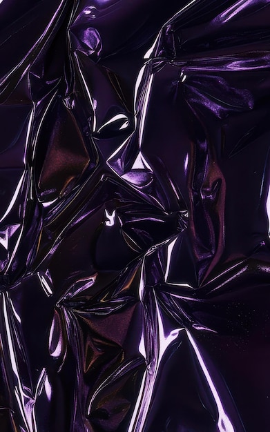 Deep Purple colored shiny plastic texture