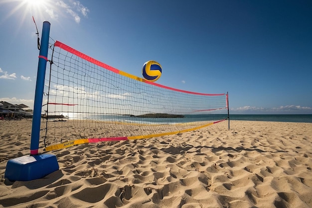 Default Beach volleyball net