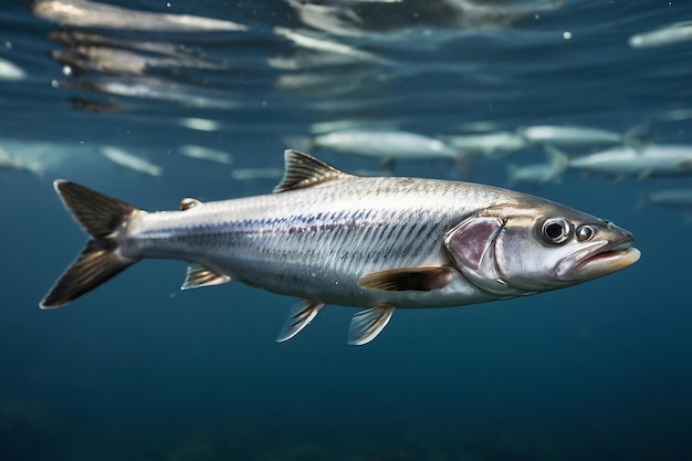 Default Blueback herring in sea