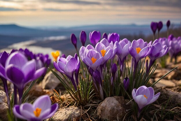 Default Crocus with a scenic overlook