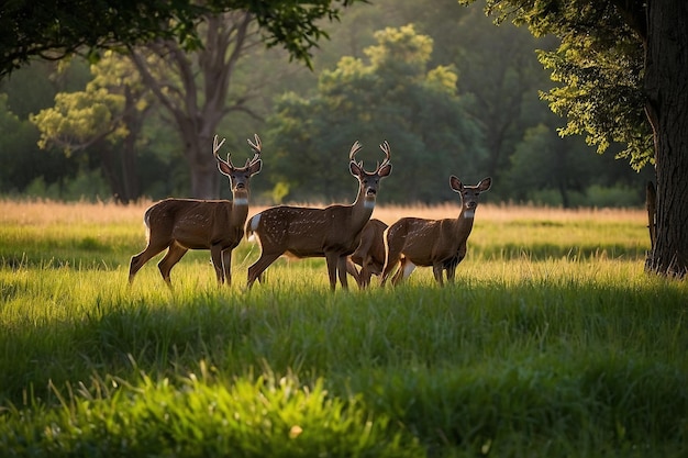 Default Deer in a field