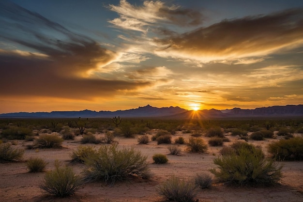 Default Desert sunset