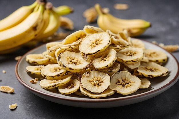 Photo default dried banana slices