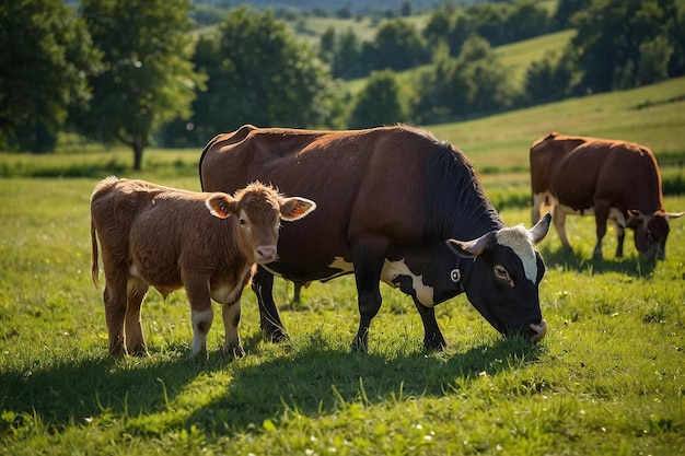 Default Grazing livestock in summer