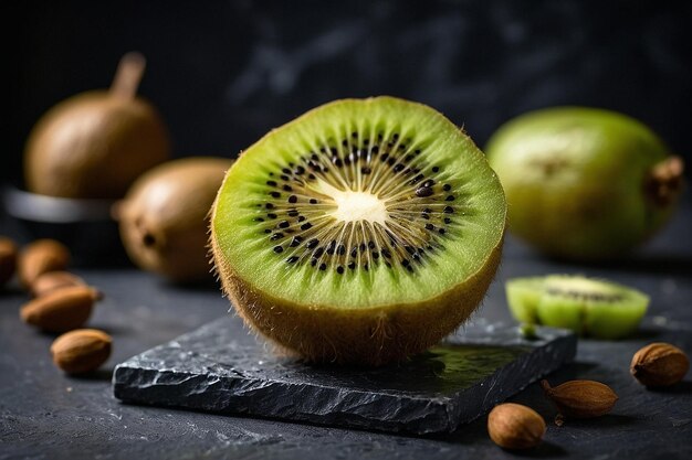 Default Kiwi on a slate tile