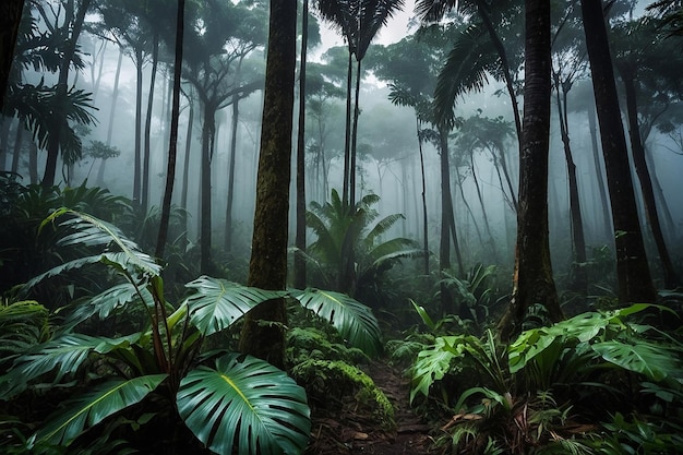 Default Misty tropical forest