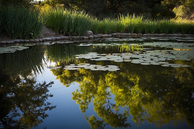 Default Reflection in a pond