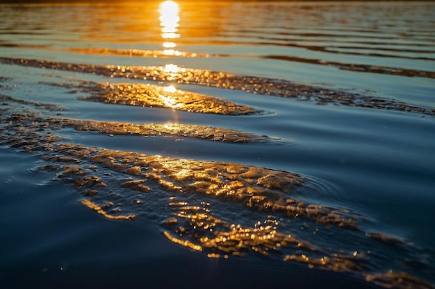 Default Reflection of the sun on water