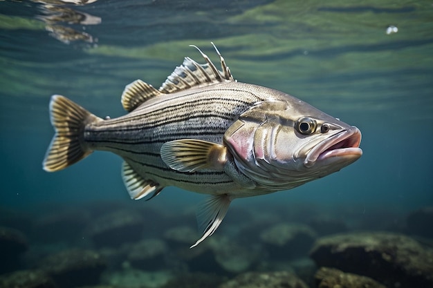 Default Striped bass in ocean