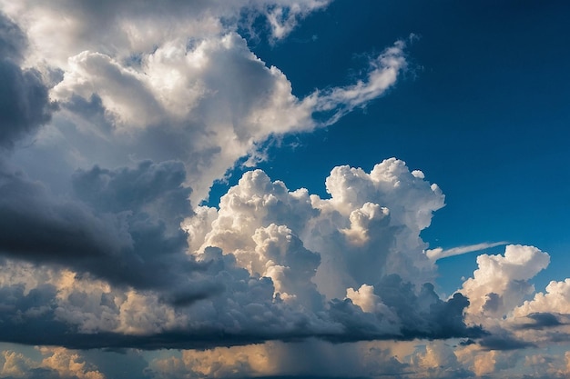 Default Summer sky with clouds