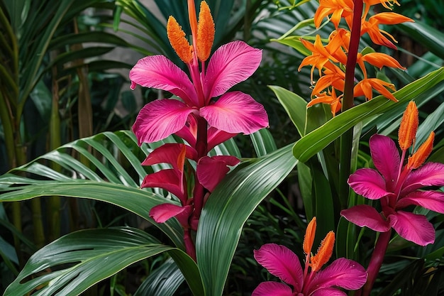 Default Tropical flowers