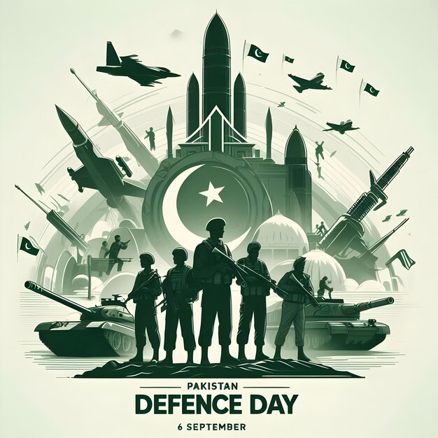 Photo defence day poster