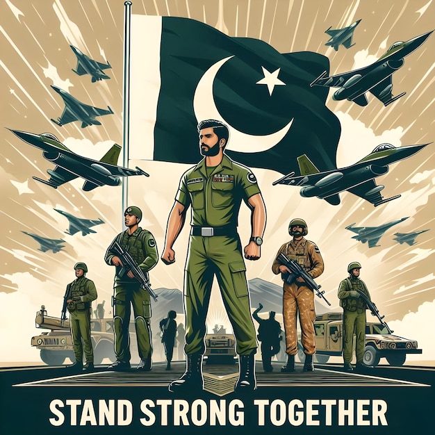 defence day poster