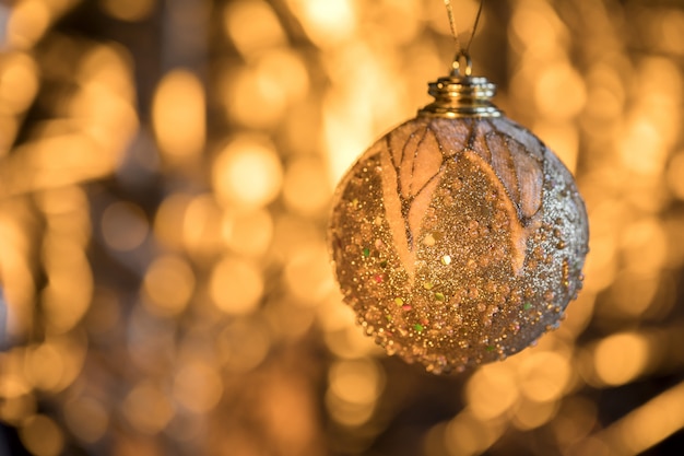 Defocused Abstract  Christmas  Background 