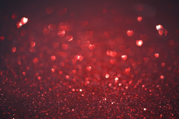 Defocused abstract red lights 