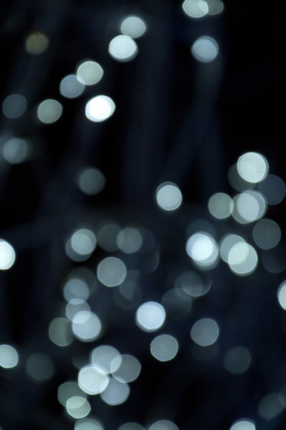 Defocused bokeh lights