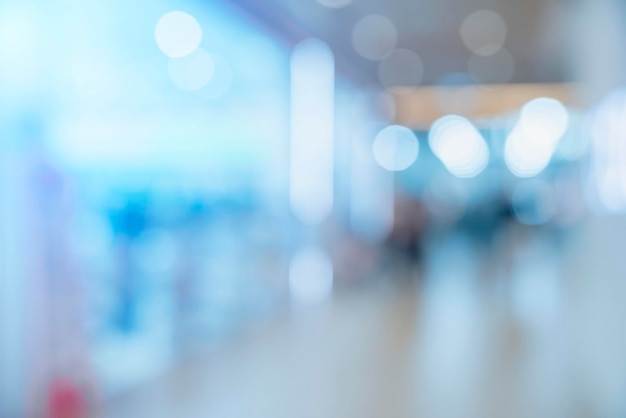 Defocused image of people in illuminated city