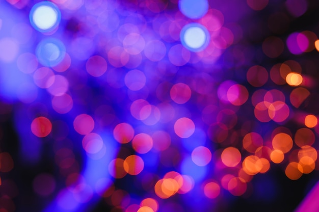 Defocused lights background