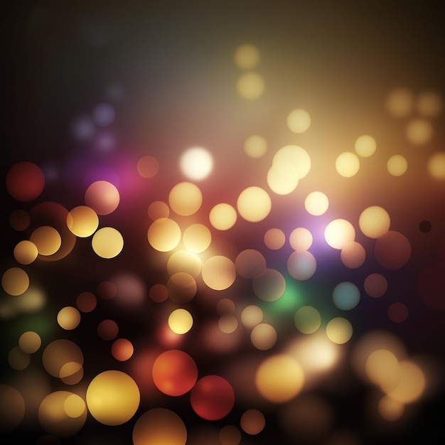 Defocused premium background with lights