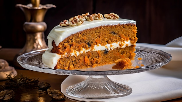 Delectable Carrot Cake with Cream Cheese Frosting