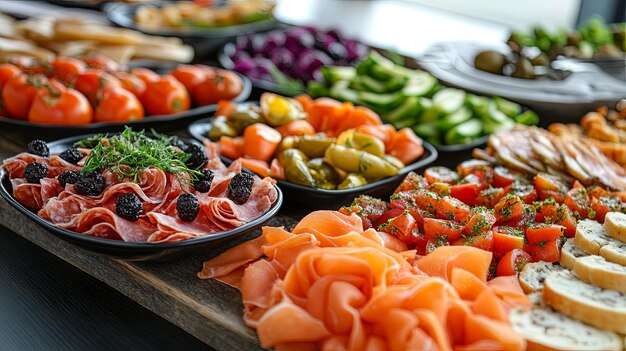 A Delectable Spread of Gourmet Appetizers