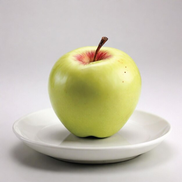 delicious Apple fruit on a plate