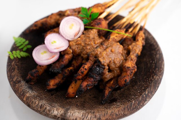 Delicious Asian Cuisine Chicken Satay