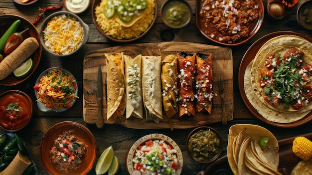 A delicious and authentic Mexican meal made with fresh ingredients and traditional recipes