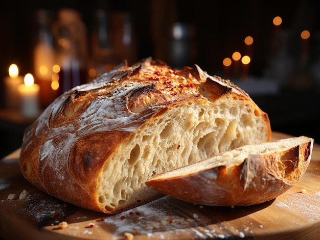 Delicious bakery bread photo