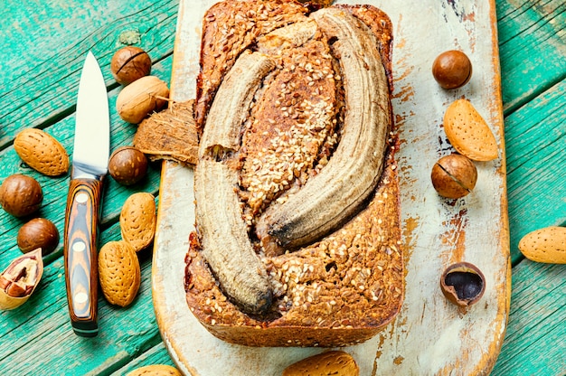 Delicious banana bread