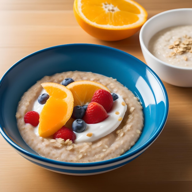 Delicious breakfast bowl