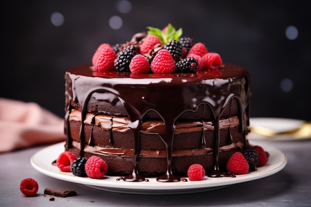 Delicious cake mockup design