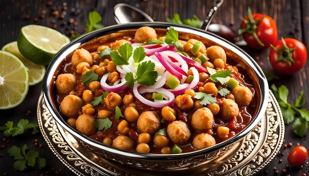 Delicious Chole Chaat