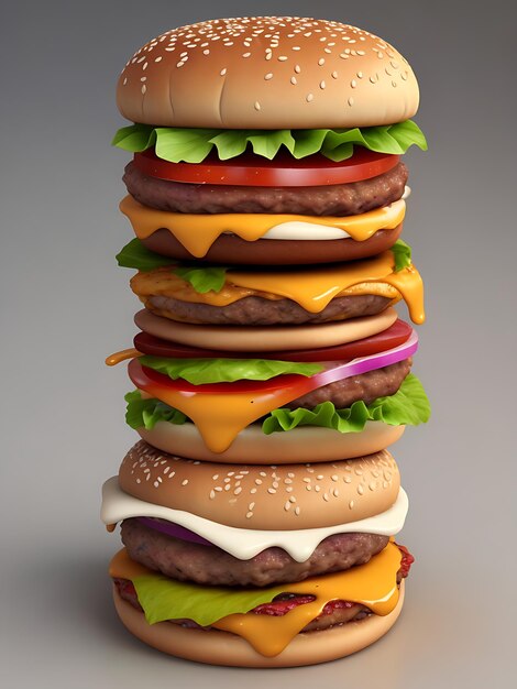 Delicious fast food photography