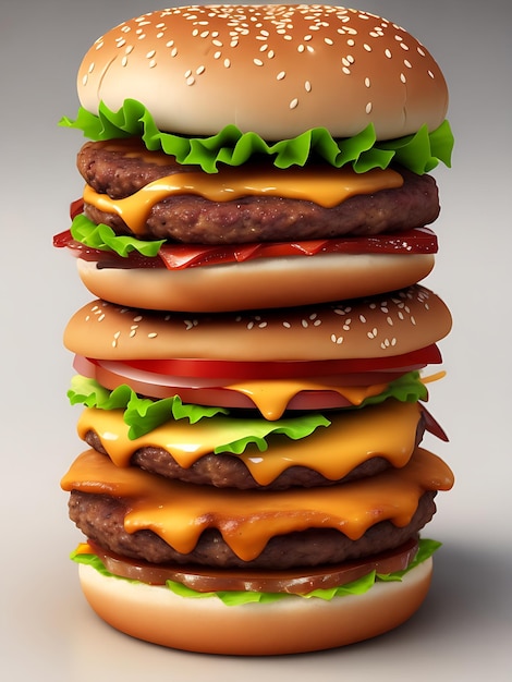 Delicious fast food photography