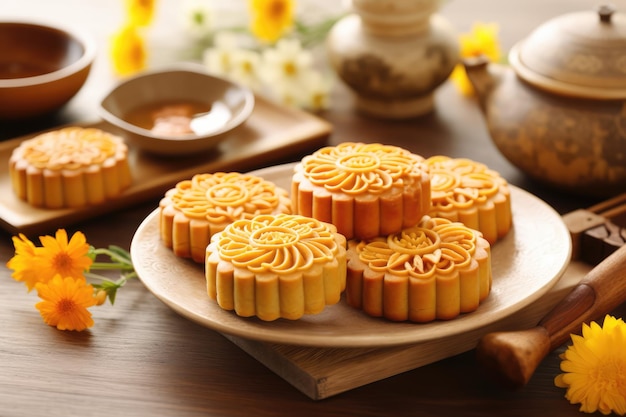 Delicious And Festive Exploring The Traditional Chinese Moon Cake Festival Treat