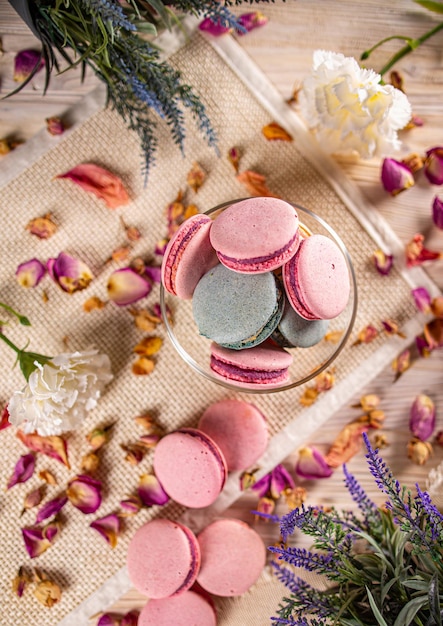 Delicious French macaron