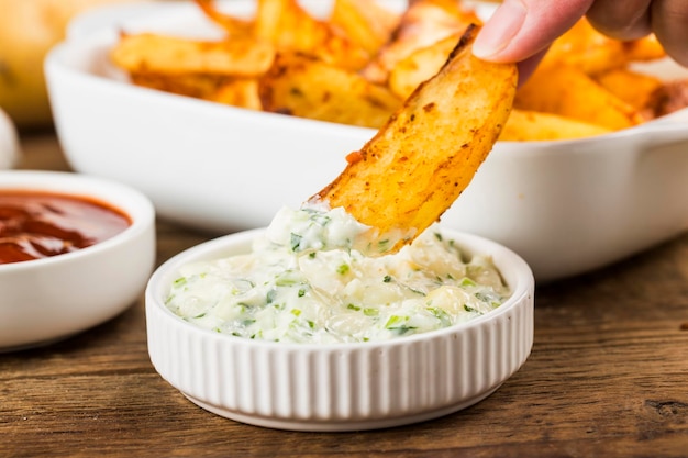 Delicious Fresh Baked Potatoes Baked Potato Wedges