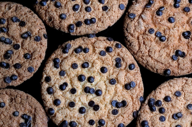 Delicious fresh oatmeal cookies