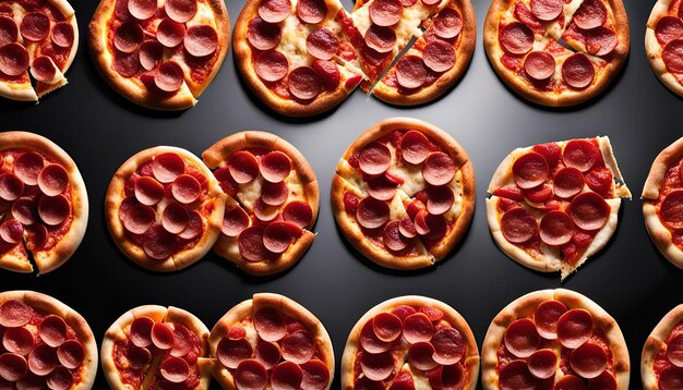 Delicious and fresh pepperoni pizza