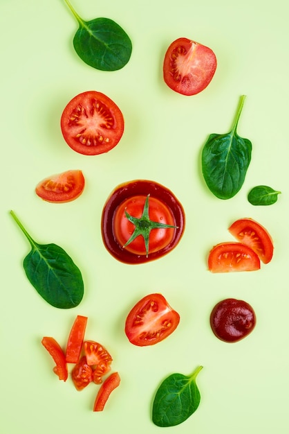 Delicious fresh vegetables assortment