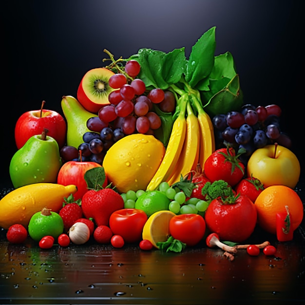 Delicious fruits