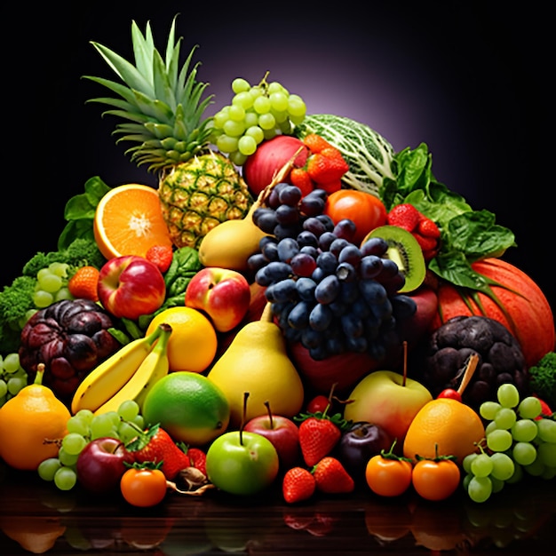 Delicious fruits