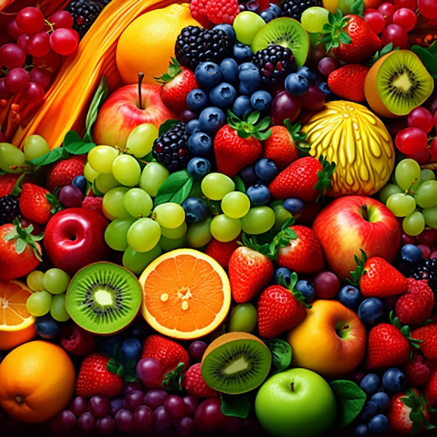 Delicious fruits