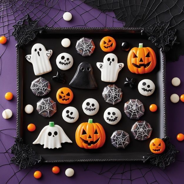 Delicious Halloween Candy Assortment Spooky Treats for Sweet Scares