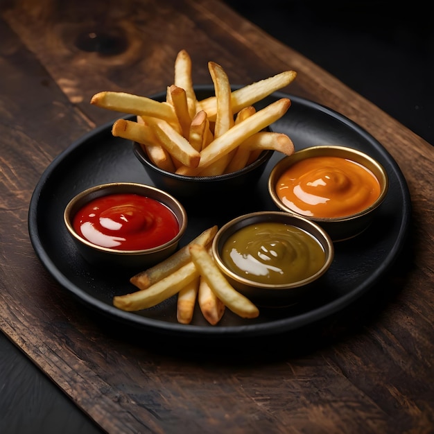 Delicious HandCut Fries Ready to Serve