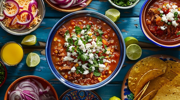 A delicious and hearty bowl of chili is the perfect way to warm up on a cold day