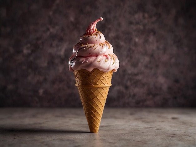 Delicious ice cream background